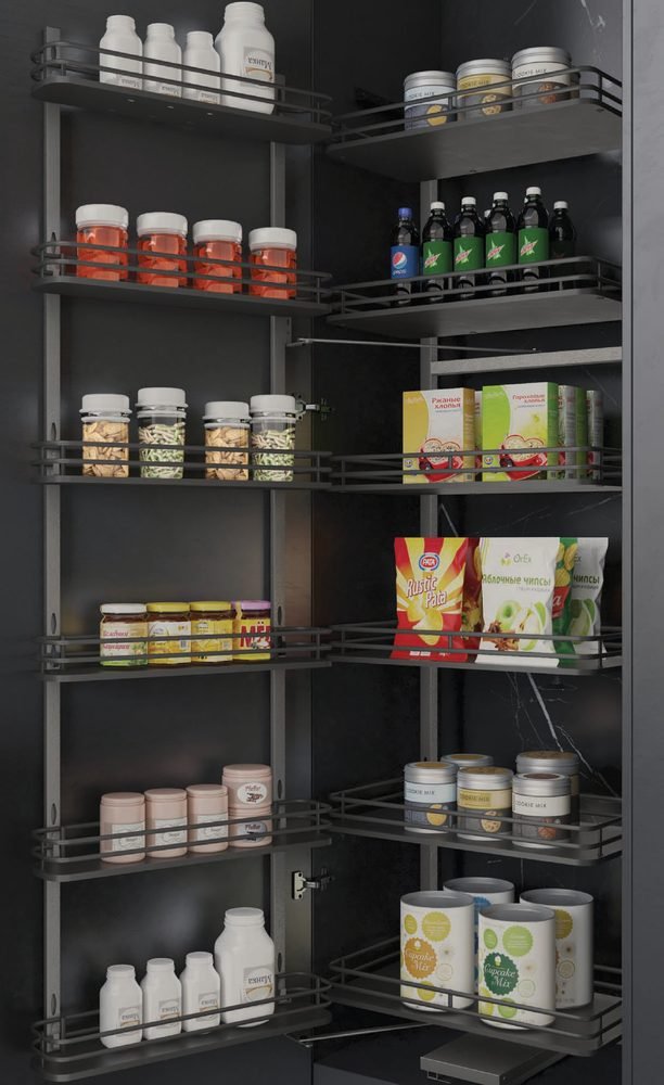 Black Badge Pantry Unit
